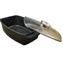 Cheffinger-Roaster-with-lidl-32cm-Zwart-Inductie-Altijd-Korting