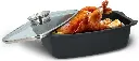 Cheffinger-Roaster-with-lidl-32cm-Zwart-Inductie-Altijd-Korting