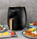 cheffinger-Air-Fryer-4.5-liter-Black-CF-AFRY-4.5-Altijd-Korting