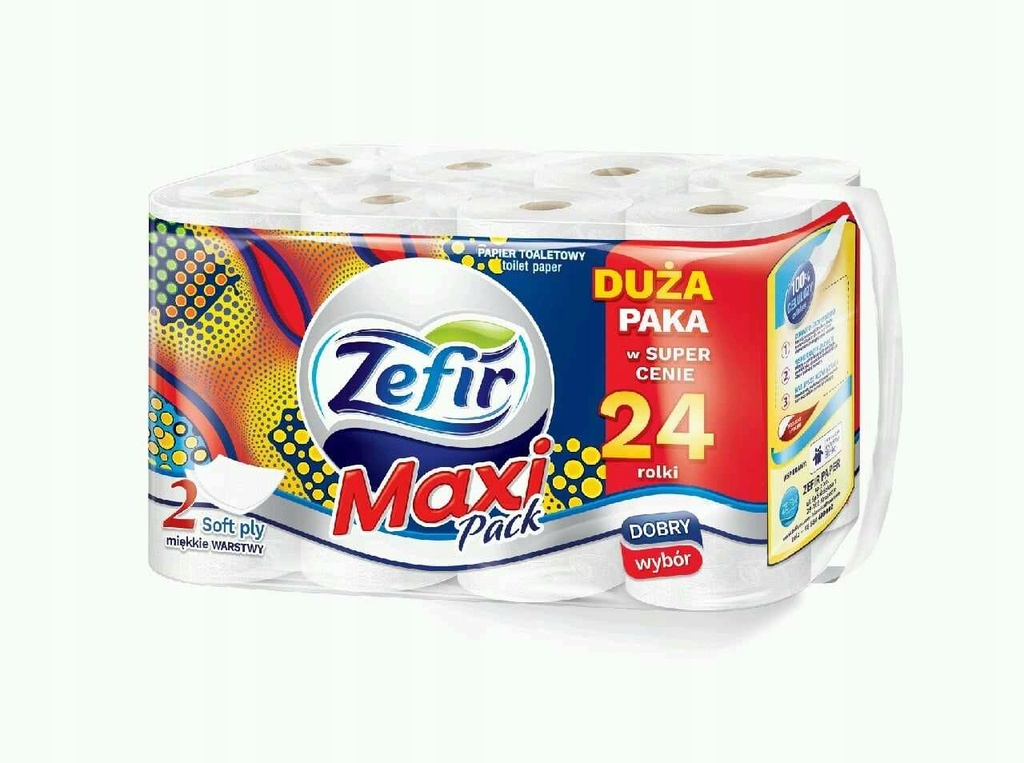Toiletpapier 24 rollen
