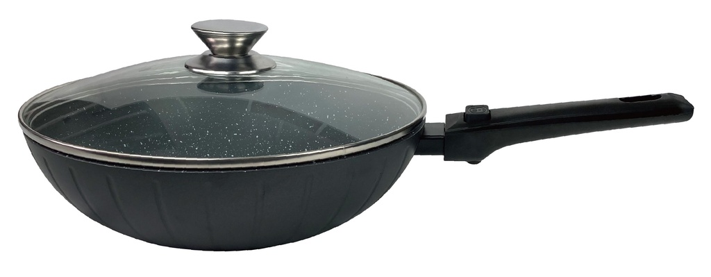 Wokpan afneembaar handvat