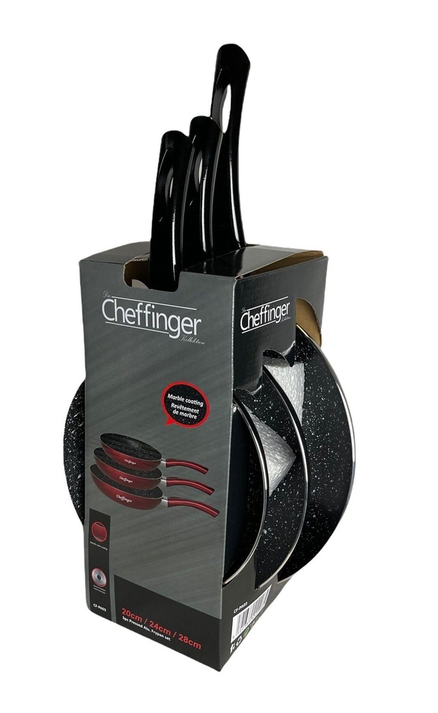 3pc Frypan set