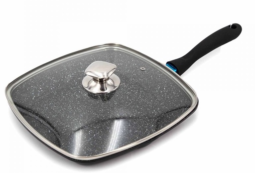 [CF-GP28] Grillpan met deksel
