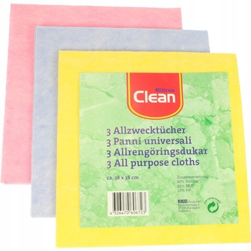 [60672] All-purpose cloths Elina 38x38cm 3-Pack 
