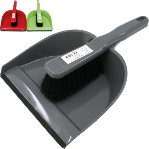 [54425] Stoffer en blik ECO rubberen rand
